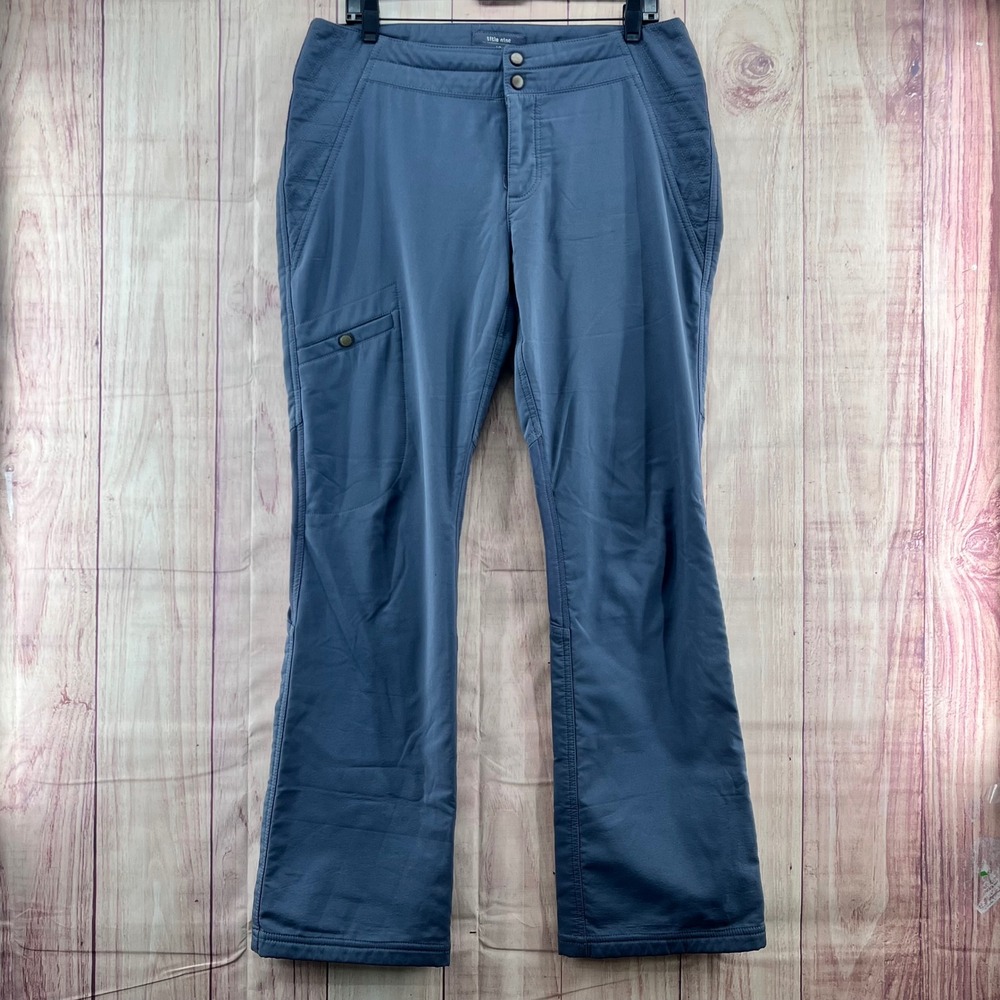 Title Nine Women's Size 10 Gray Full Zip Ski Snowboard‎ Pants Winter Outdoor